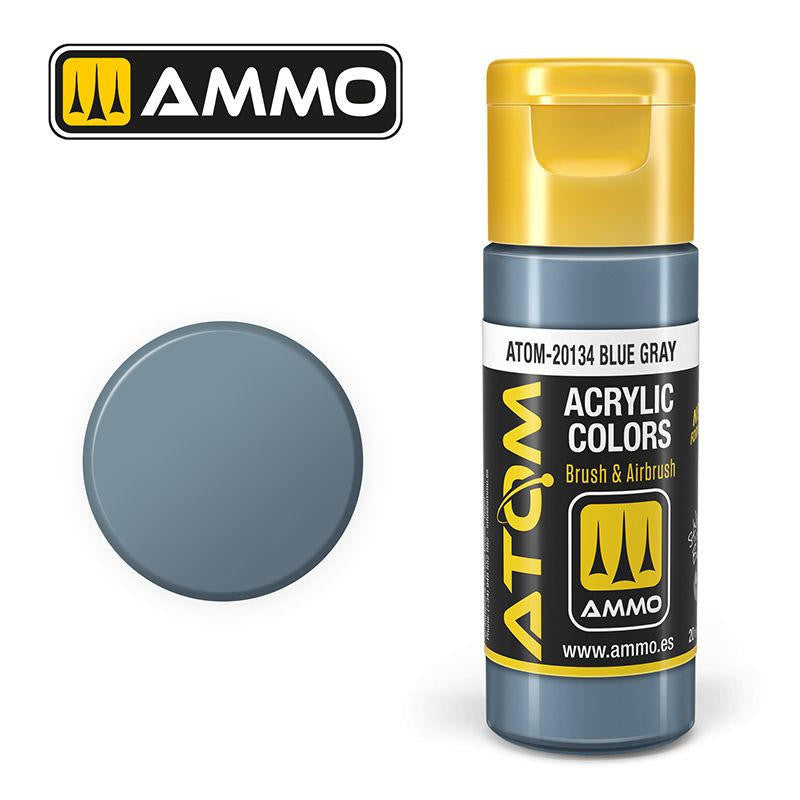 MiG Ammo ATOM COLOR Blue Gray FS35237 (20134)